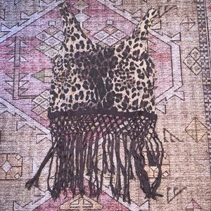 SPELL Lolita fringe top